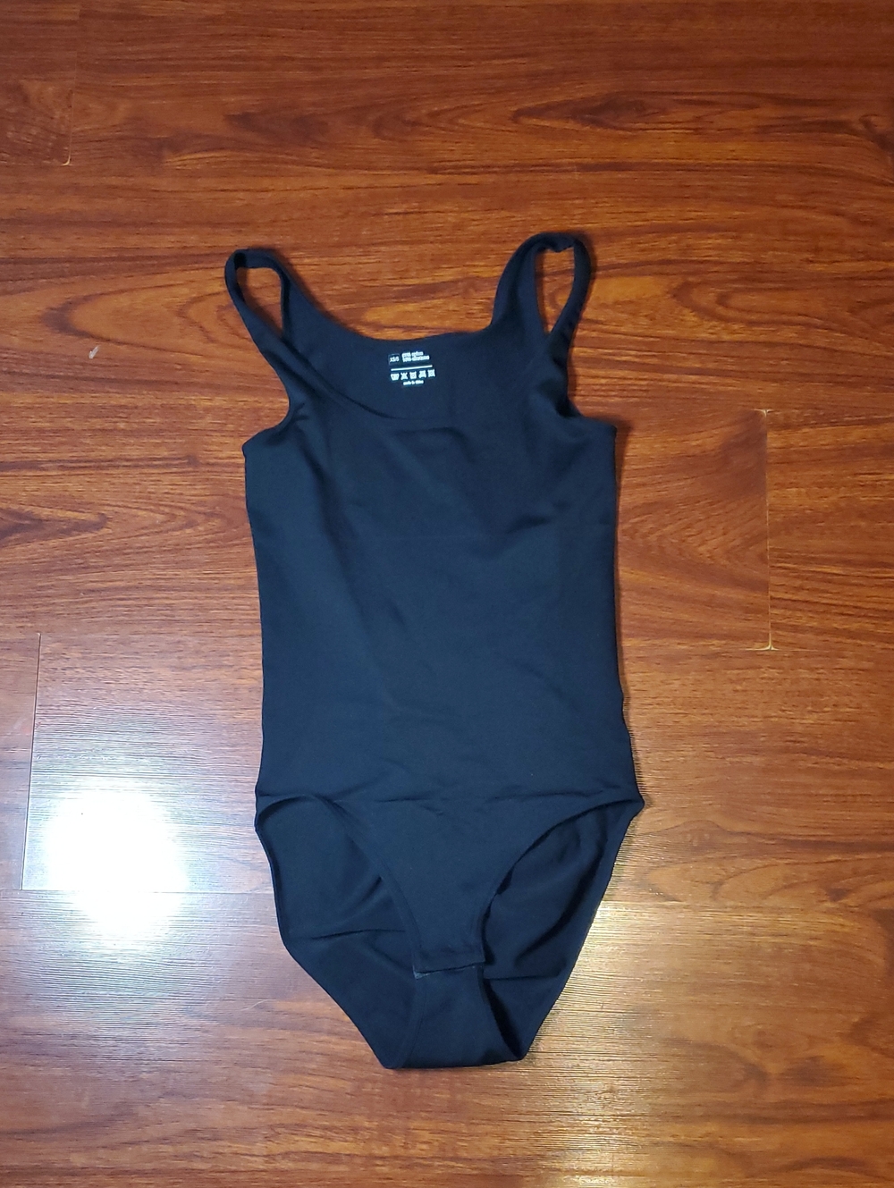 Black One-Piece Bodysuit - Classic Stretch